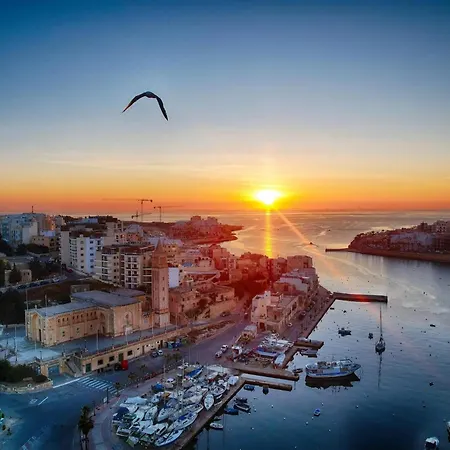 Apartmán 3, Mit Meerblick In Strandnaehe Marsaskala